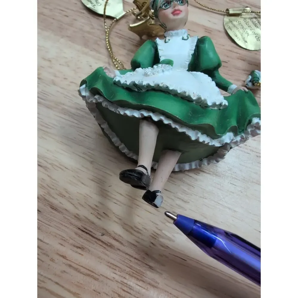 Vintage Ashton Drake Wizard Of Oz‎ Heirloom Christmas Ornaments Set of 6 READ